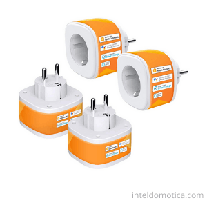 Refoss Enchufe Inteligente WiFi [16A 3680W]  Apple HomeKit, Alexa Echo y Google Assistant Pack 4